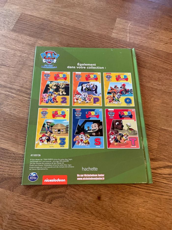 Livre La Pat Patrouille Paw Patrol L’ABC lettres chiffres formes et couleurs La lettre R Numéro 20 - photo numéro 3