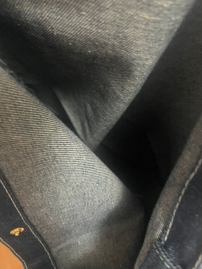 Sac Fourre-Tout Chic en Denim Bleu pour Femme/sac en bandoulière et épaule. - photo numéro 9