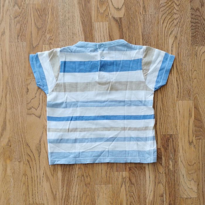 T-shirt marin Obaïbi 12 mois - photo numéro 3