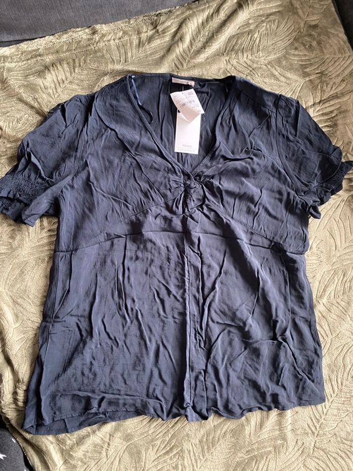 Chemisier bleu marine