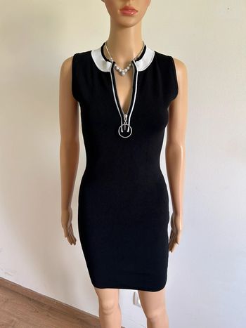 Robe noire et blanche sans manches Morgan taille XS TBE