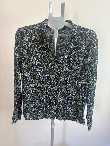 Chemise en col V fleuri u collection taille XXL/44