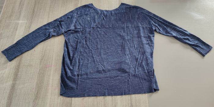 Pull à manches longues taille 42|44 marque Primark bleu marine pour femme, très bon état - photo numéro 4