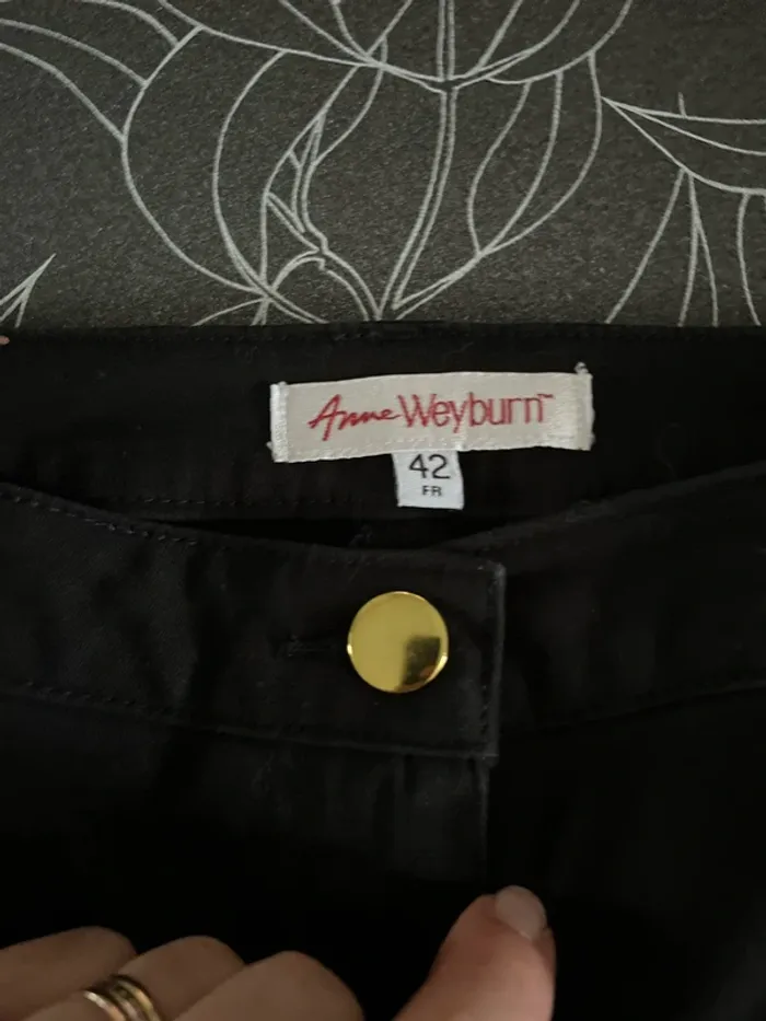 Pantalon noir Anne Weyburn 42 - photo numéro 8
