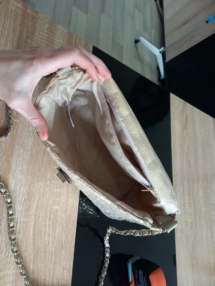 Sac à main doré - photo numéro 10