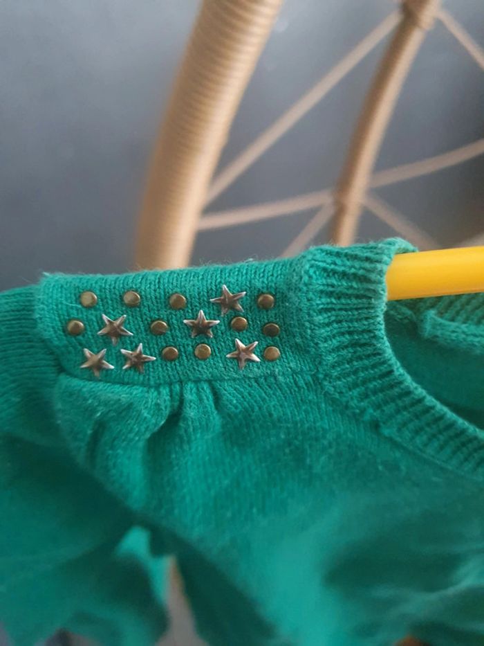 Gilet vert tape a l oeil 3 ans - photo numéro 3