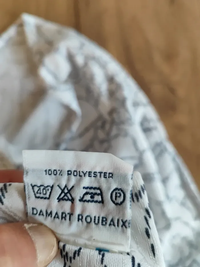 T-shirt Damart blanc, taille 38 - photo numéro 6
