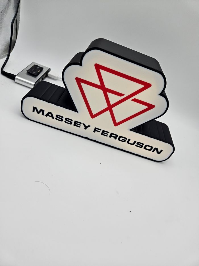 Lampe lumineuse à led massey fergusson - photo numéro 5