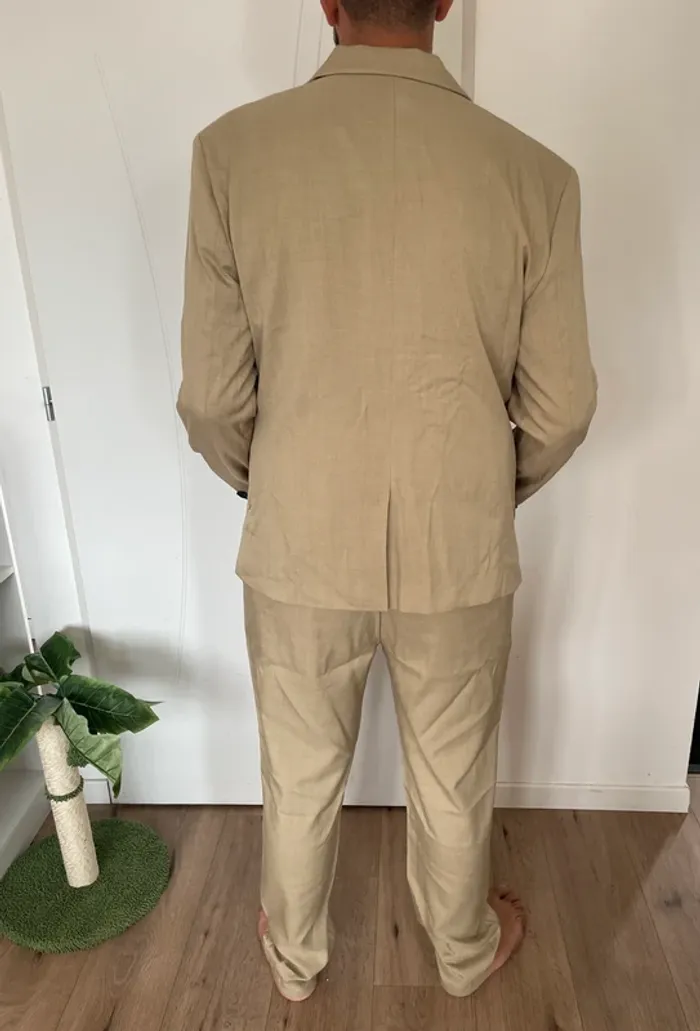 Ensemble costume beige XL - photo numéro 4