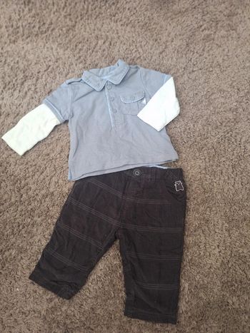 Ensemble chicco taille 3 mois