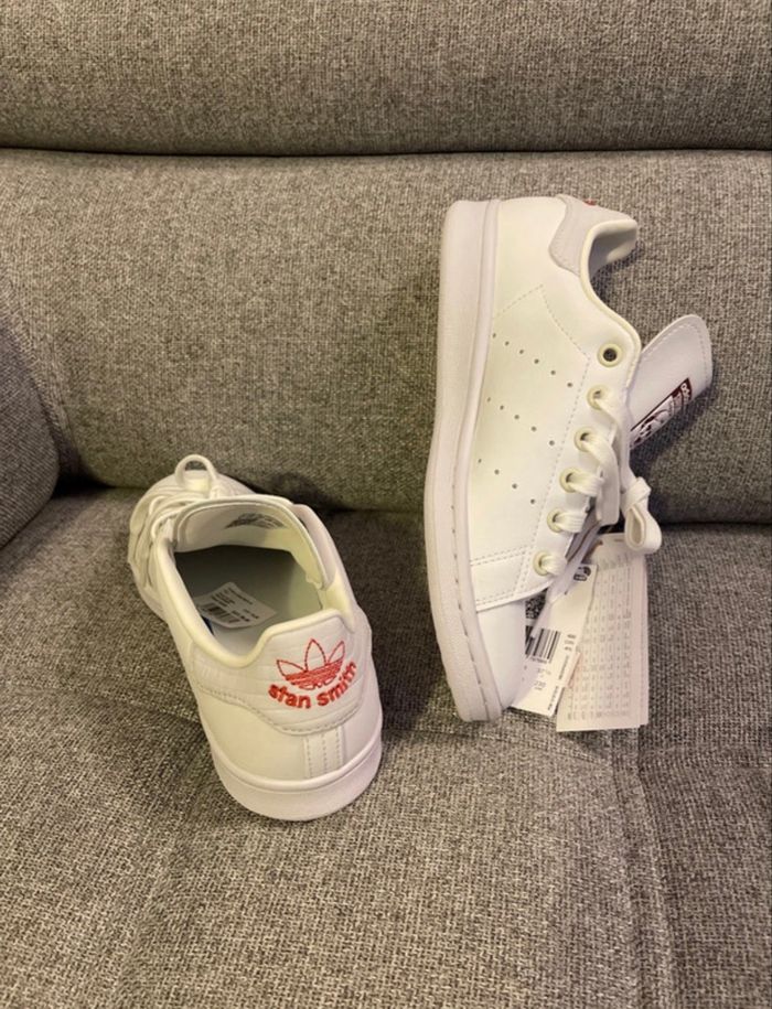 Adidas Stan Smith 37 blanche neuve - photo numéro 5