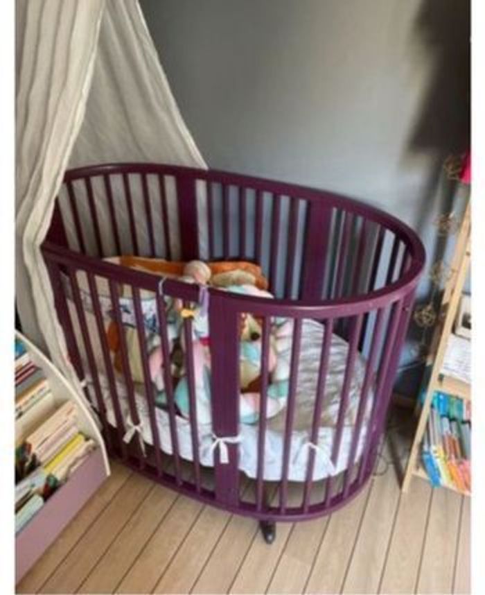 Lit stokke évolutif  et commode