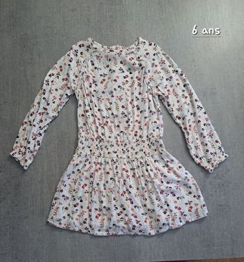 Robe automnale 6 ans