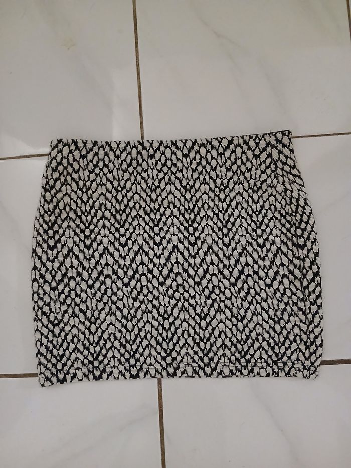 Mini jupe femme taille 38 mztiere acrilyque marque camaieu - photo numéro 7