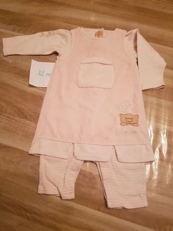 Ensemble bébé fille 1 an