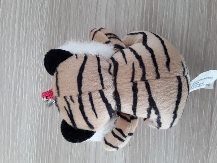 Porte-clé peluche tigre - photo numéro 3