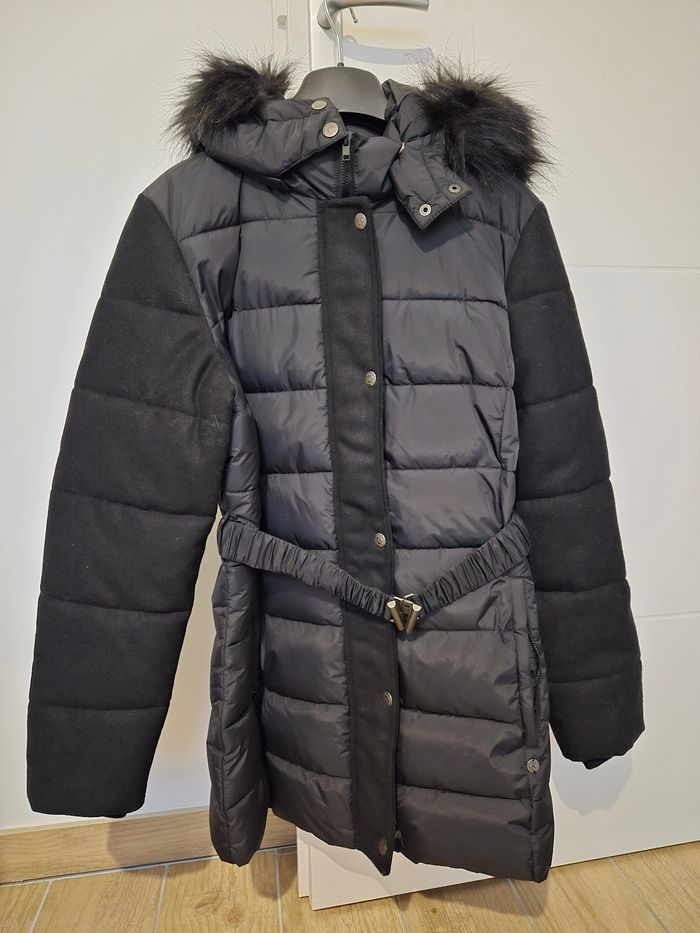 Manteau Kaporal bi matière