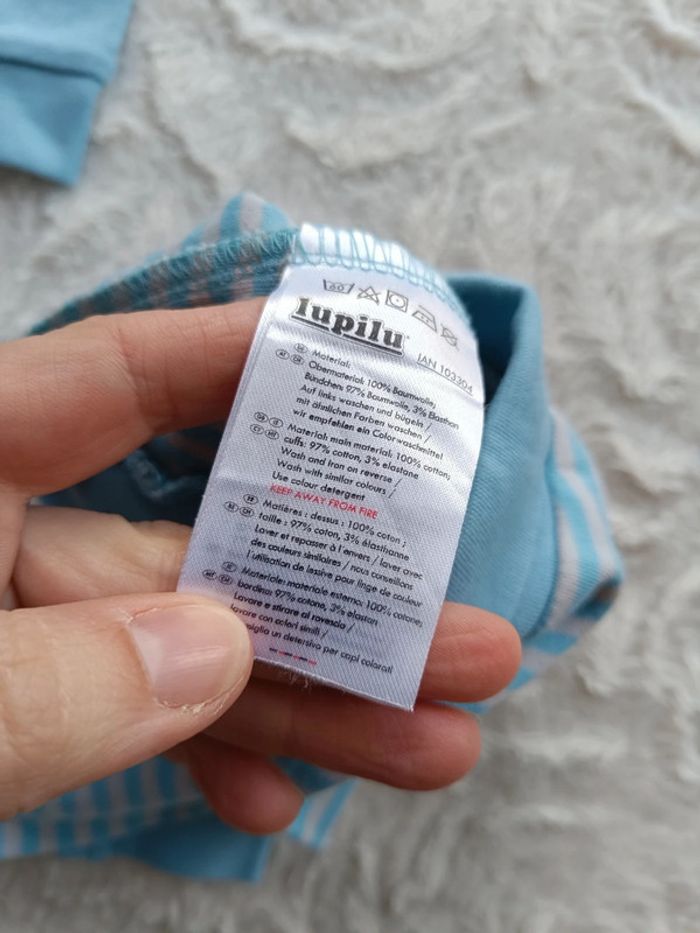 Lot de 2 legging sarouel Garçon 2/6 mois singe Lupilu - photo numéro 13