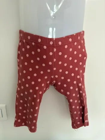 Legging bébé Disney Baby 18 mois à pois roses
