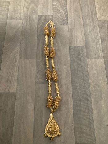 Collier traditionnelle algérien SKHAB doré
