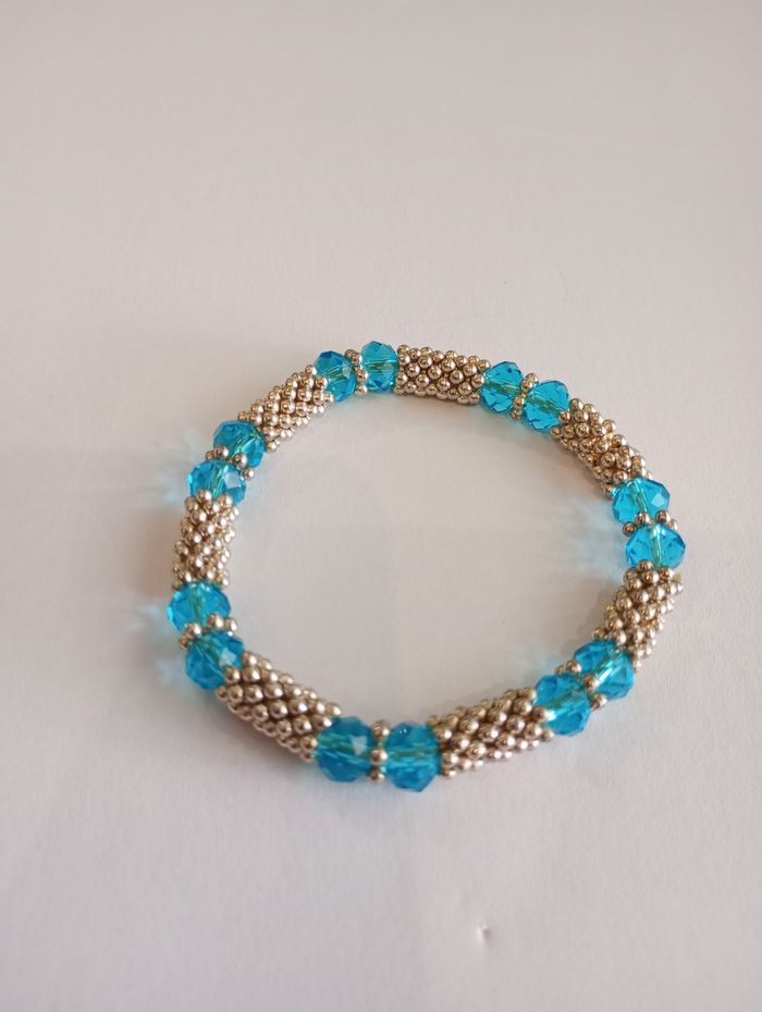 Bracelet perles turquoise