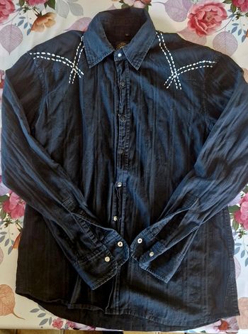 Chemise homme noir taille L cent's jeanswear