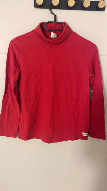 Sous-pull Zara rouge – taille 11/12, très bon état