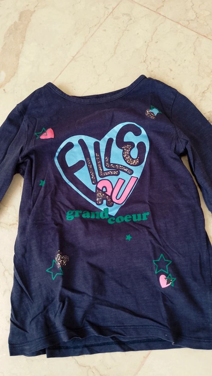 #manu7896fille10ans t shirt manches longues - photo numéro 2