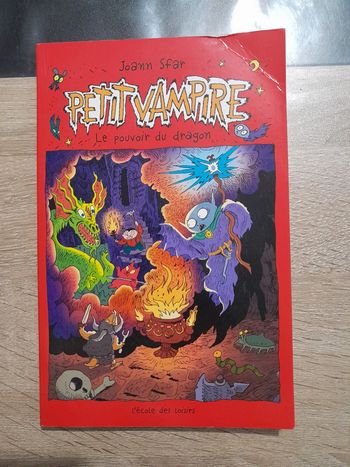 roman Petit vampire - le pouvoir du dragon