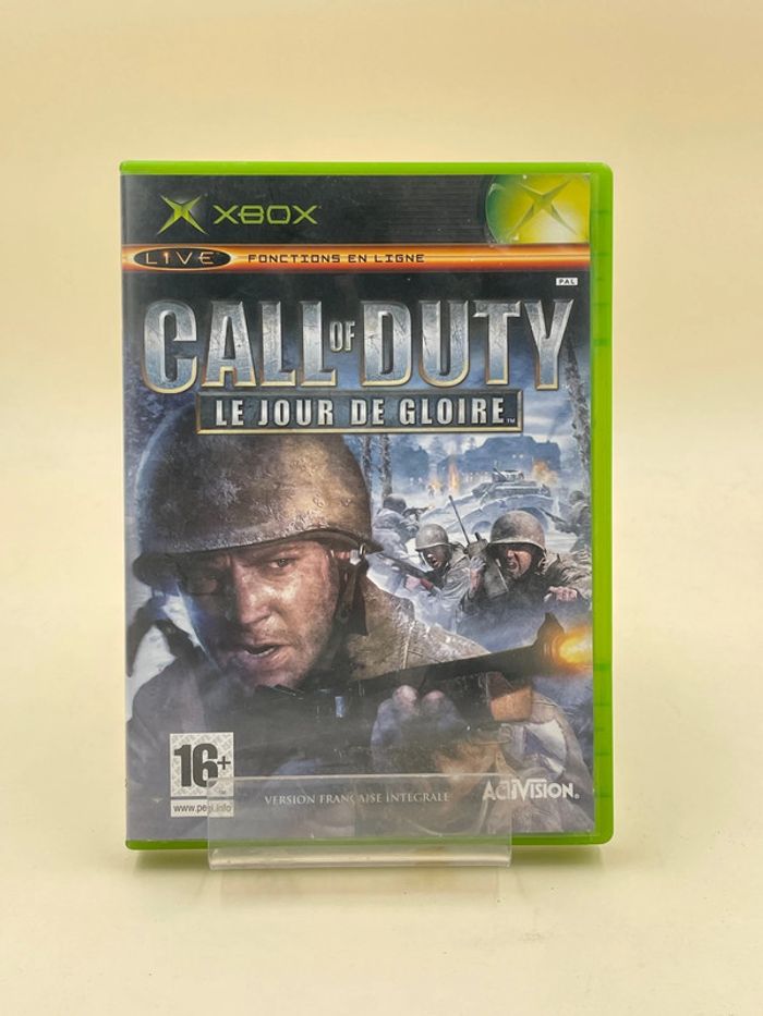 Jeu vidéo Call Of Duty Le jour de gloire sur console Xbox