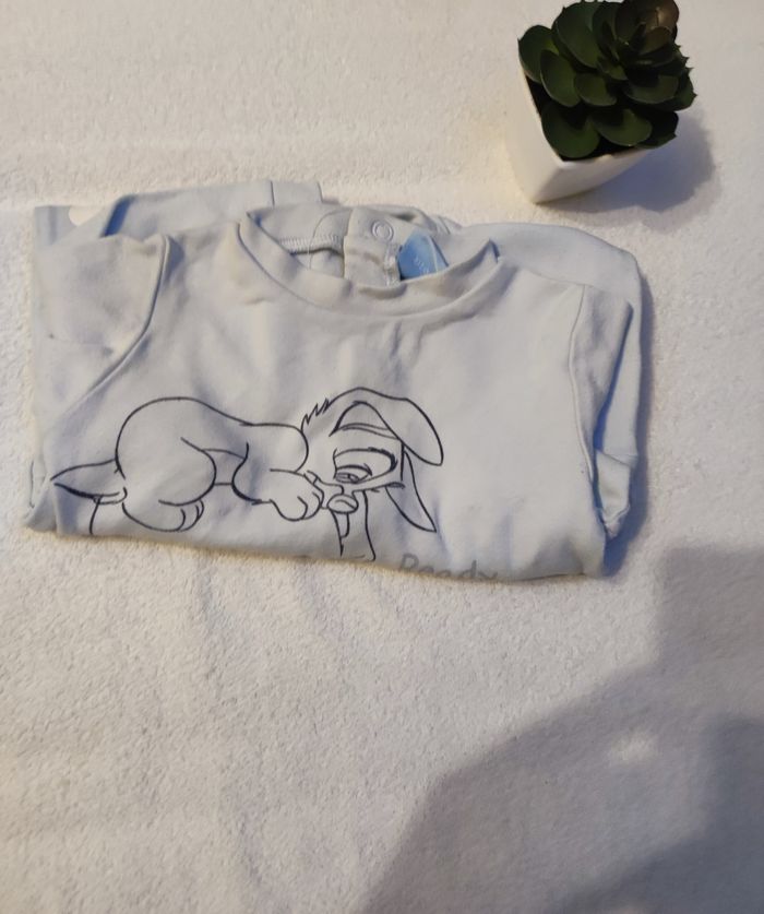Pyjama léger La belle et le clochard - Taille 3 mois - Disney