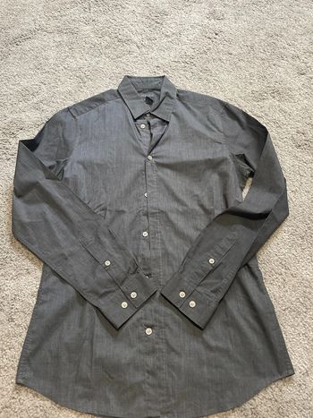 Chemise grise HM homme taille S