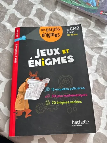 Jeux et énigmes du cm2 à la 6e
