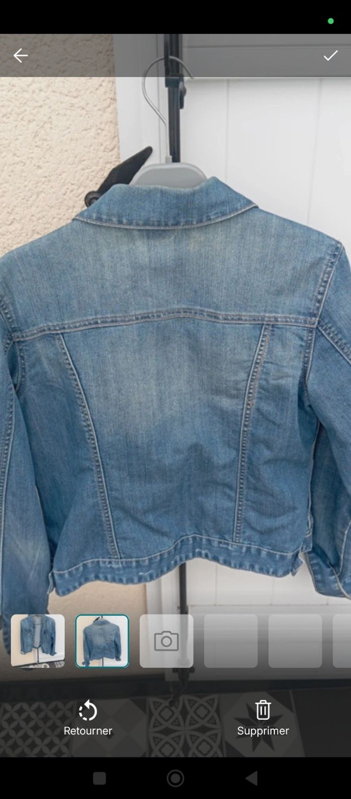 Veste en jean femme - photo numéro 2