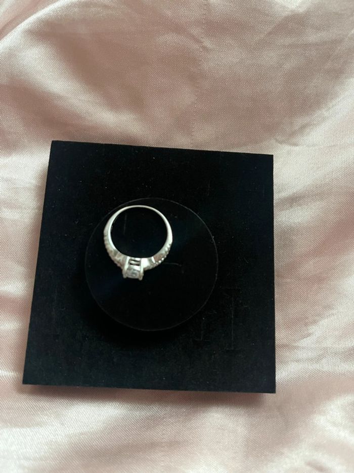 Bague Karin Argent Blanc Oxyde de Zirconium - photo numéro 5