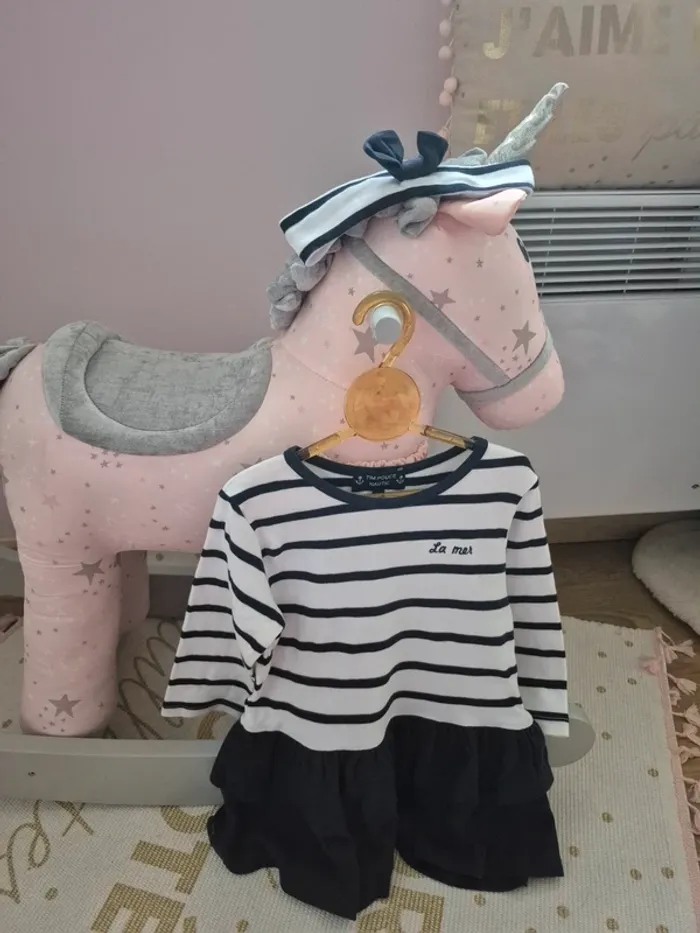 Robe + bandeau cheveux 24 mois