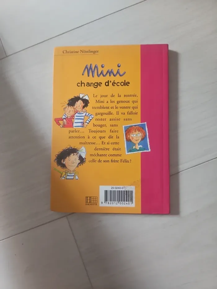 Livre Mimi change d'école - photo numéro 2