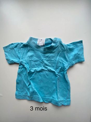 Tee shirt 3 mois