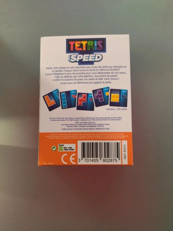 Jeu de société Tetris speed - photo numéro 2