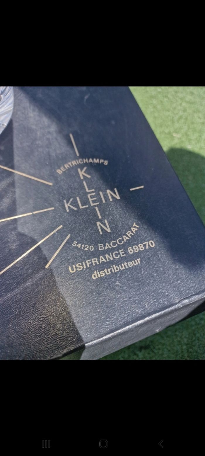 Service à whisky en cristal baccarat klein - photo numéro 2