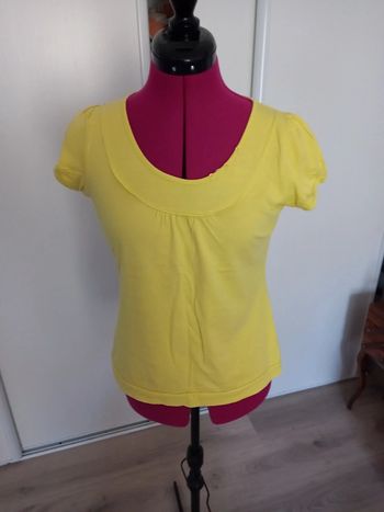 Top manches courtes. Femme Cache cache T3 40