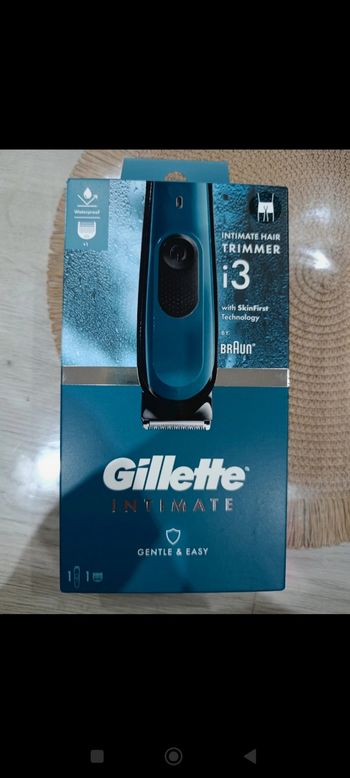 Tondeuse gilette intimate