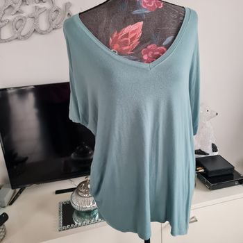 Teeshirt oversize vert