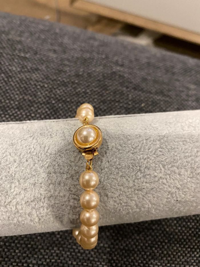 Bracelet en perles nacrées - photo numéro 3