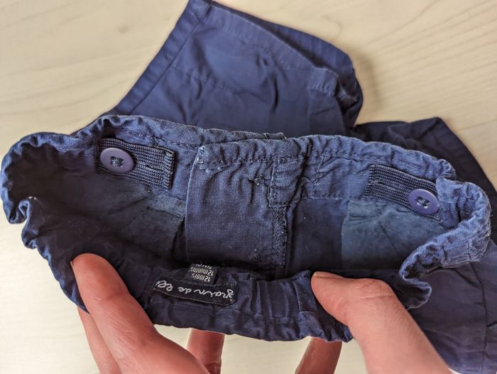 Short bleu - photo numéro 3