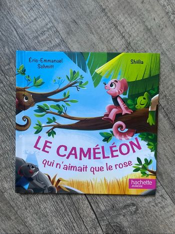 Le caméléon qui n’aimait que le rose