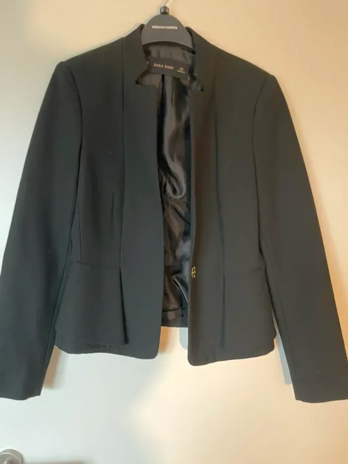 Blazer noir Zara - photo numéro 4