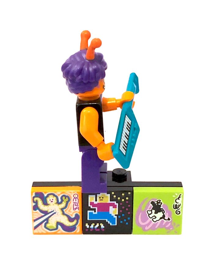 LEGO Vidiyo Série 1 - Alien Keytarist (vid008) - photo numéro 4