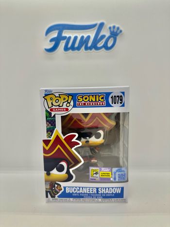 Funko Pop Sonic Buccaneer Shadow 1079 SDCC 2025