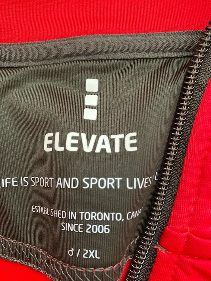 Veste sport rouge XXL - photo numéro 8